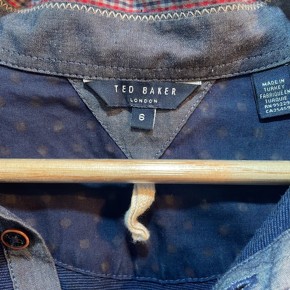 Ted Baker Plain Polo Shirt - Picture 4 of 7